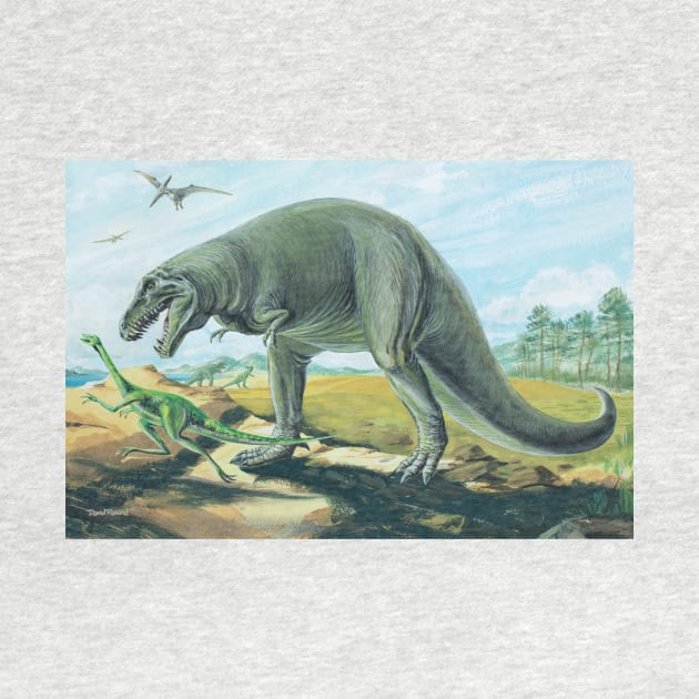 Tyrannosaurus rex by davidroland